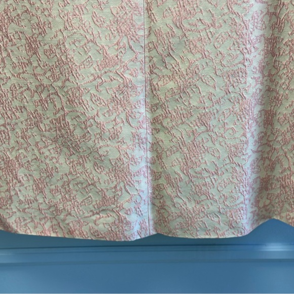 Vintage Kay Unger Silk Pink Floral Embroidered Maxi Skirt - Picture 7 of 10